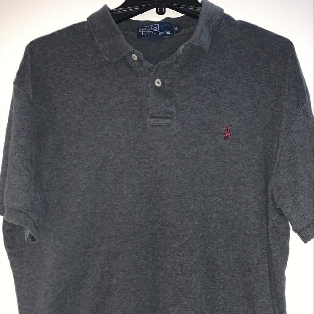 Polo Golf Ralph Lauren Men's Cotton Gray Shirt